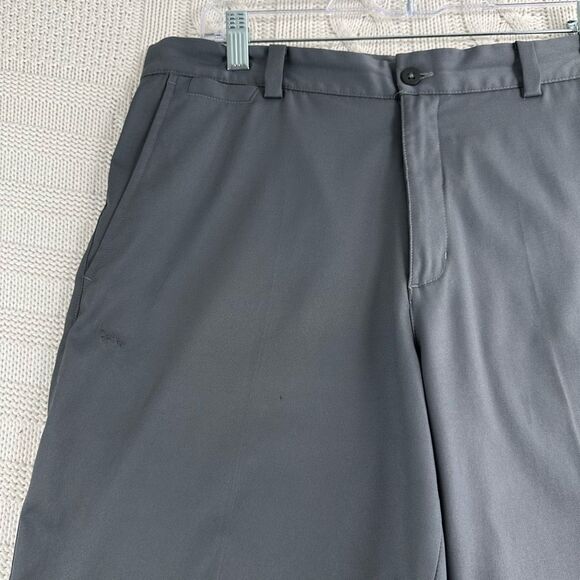 Nike GOLF Shorts Mens 32x11 Grey Tour Performance Stretch Shorts Athletic - Picture 3 of 8